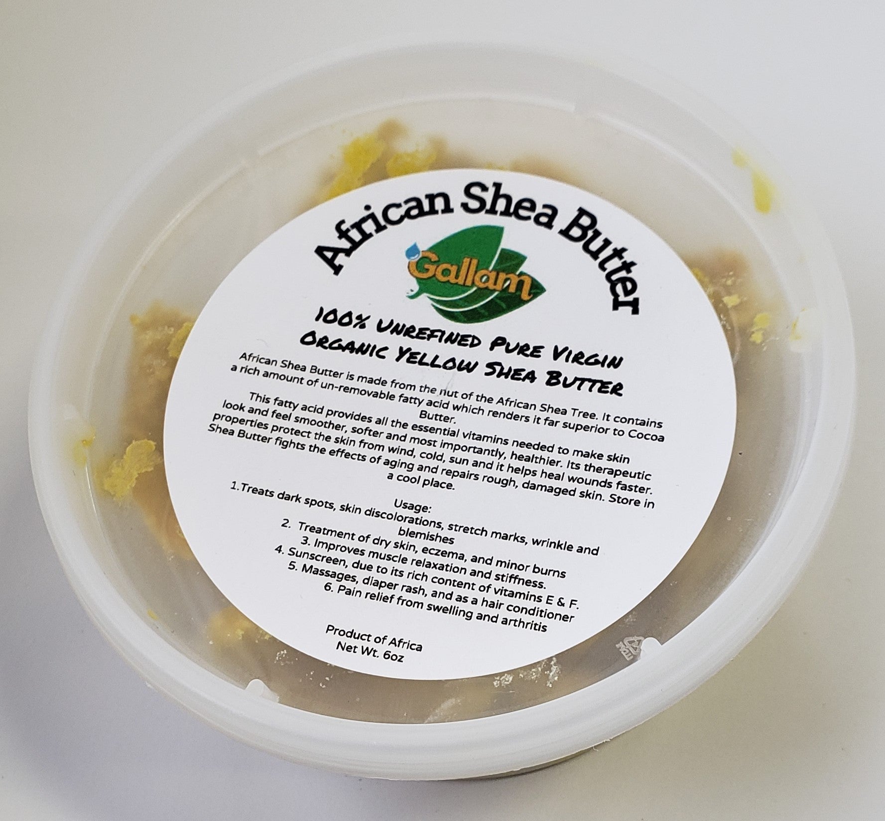 Gallam Yellow Shea Butter